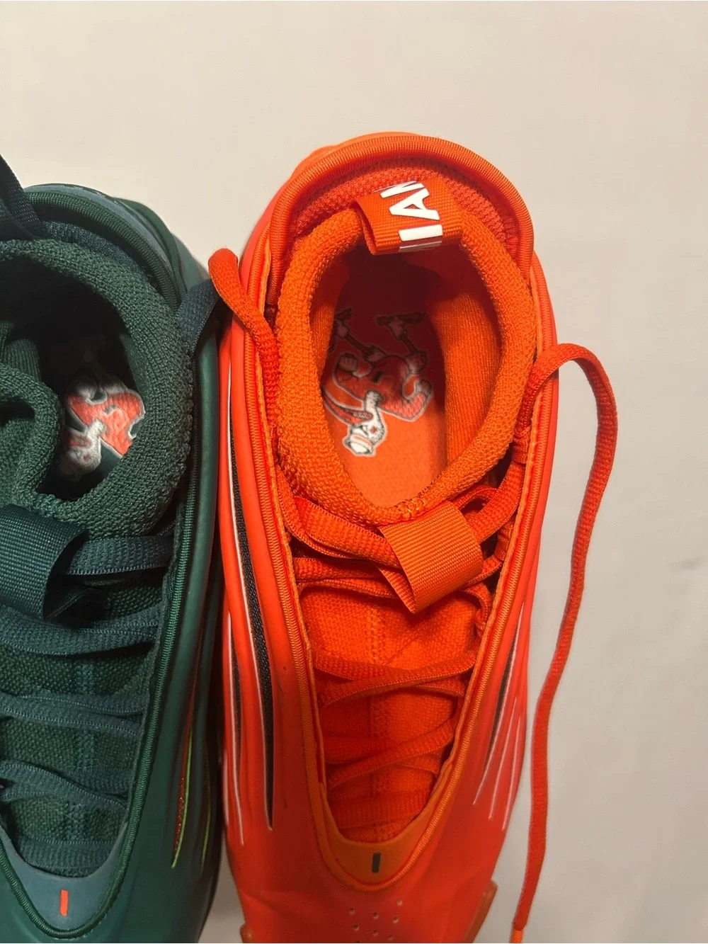 University of Miami Adidas Harden Basketball Sneakers